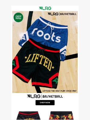 Lifted Research Group - NEW Basketball Shorts ⛹🏽‍♂️🏀 Available Now