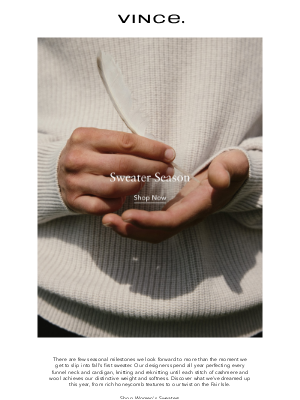 Vince - September 🤝 Sweaters