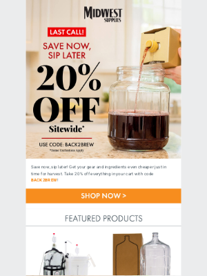 Midwest Supplies - Last Call for Back to School Savings 🏫