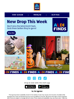 ALDI - Fall Décor that'll spook the Neighbors.