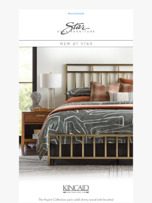Star Furniture - New At Star! Aspire from Kincaid