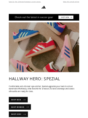 Adidas USA - Step on school grounds in style