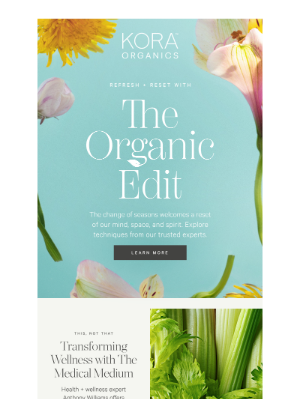 KORA Organics(Australia) - On the Blog: Refresh + Reset