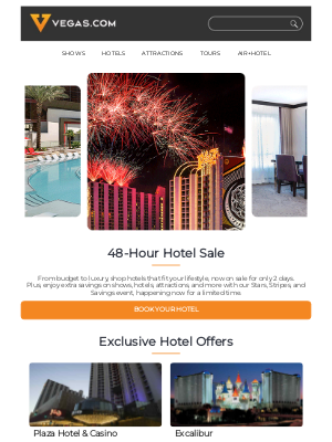 Vegas - 48HR HOTEL SALE ☀️ Ends Sunday!
