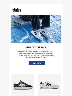 Etnies - The Locut is back