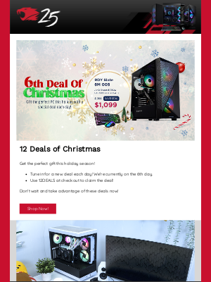 iBUYPOWER - 🎁 12 Deals of Christmas, and more!