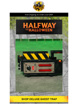 Spirit Halloween - 👻💥 NEW Ghostbusters Deluxe Ghost Trap