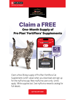 Petfinder - ⏳ Last chance for FREE cat supplements⏳