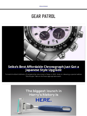 Gear Patrol - Seiko's Best Affordable Chronograph Just Got Even Better