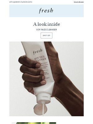 Fresh - Our bestselling cleanser