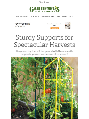 Gardener's Supply Company - Last Chance for 20% Off Orders $99+!