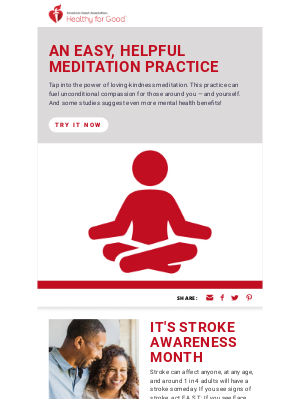 American Heart Association - Tap into meditation's many benefits