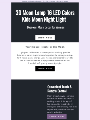 Edmodo - Gift Your Loved One A Moon Lamp 🌕