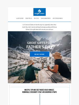 Eagle Creek - Great Gifts for Father's Day