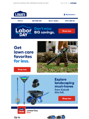 Lowe's - Shop landscaping must-haves