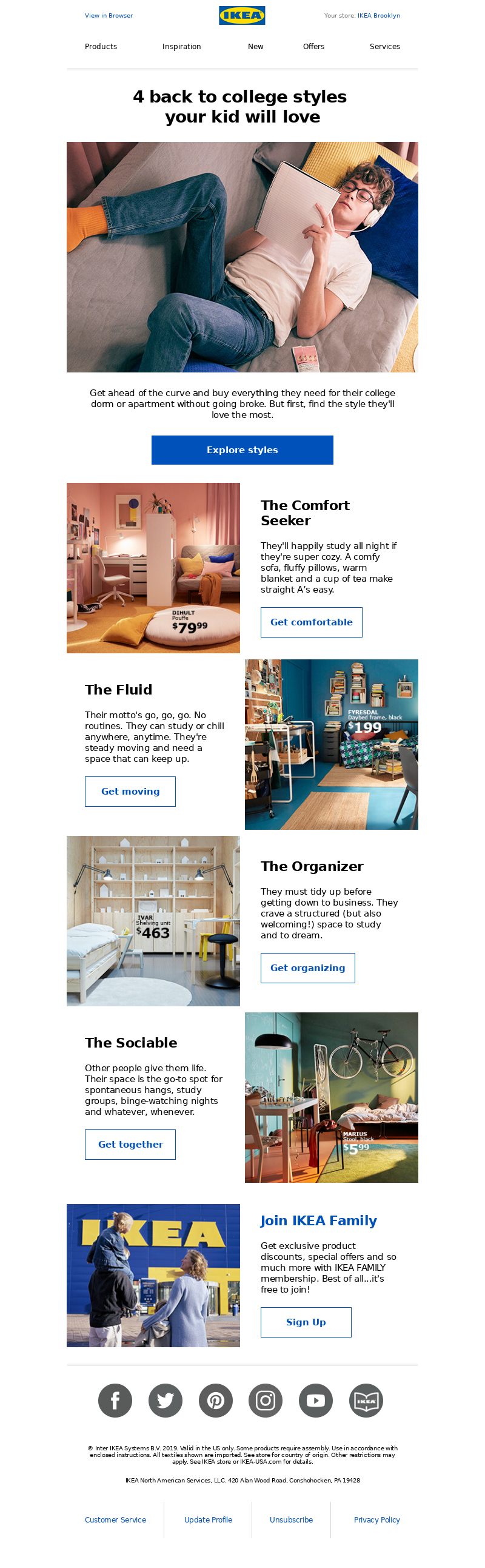 IKEA - jason, send them off to college in style