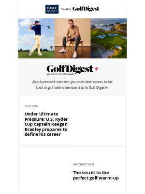 Golf Galaxy - The secret to the perfect golf warm-up