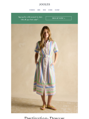 Joules (United Kingdom) - Meet the mood-lifting dresses