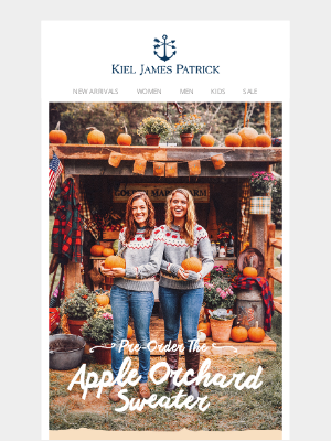 Kiel James Patrick - The Apple Orchard Sweater Is Back!