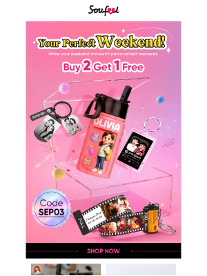 Soufeel Jewelry (Australia) - ⭐Make your weekend shine with personalized treasures