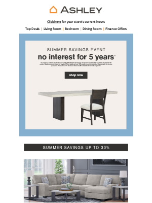 Ashley Furniture HomeStore - Check This Out! Summer Just Got More Affordable 💰