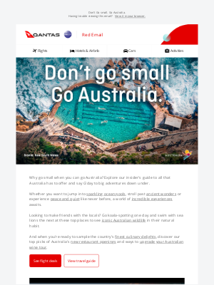 Qantas (AU) - Your insider’s guide to Australia