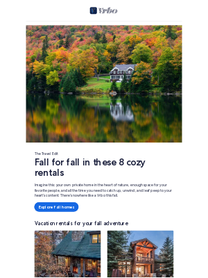 VRBO - Leaf peepers, we got you 🍂