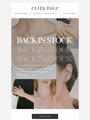 Eliza Page - It's Back! But Not For Long...