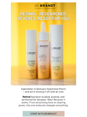 dr. brandt Skincare - The gold standard for skin? This.