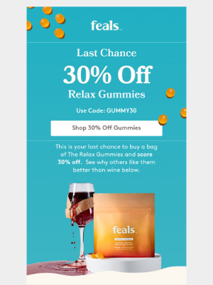 Feals - Last Call for 30% Off Gummies