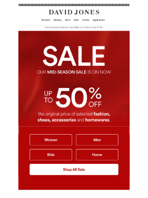 David Jones (Australia) - SALE | Up To 50% Off