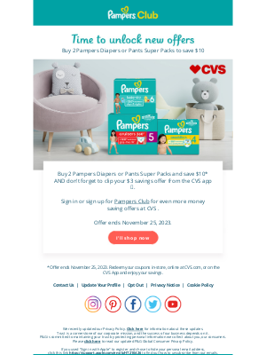 Pampers - More ways to save 💸
