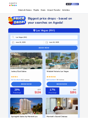 Agoda - virginia, top price drops in Las Vegas (NV), selected for you!