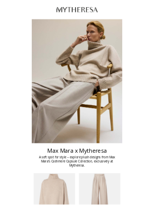 My Theresa - Max Mara's Cashmere Capsule Collection