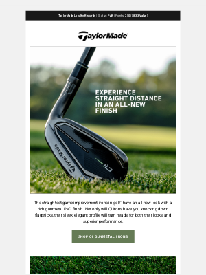 TaylorMade Golf - Introducing the New Qi Gunmetal Irons