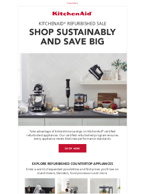 KitchenAid - Save on KitchenAid® Refurbished Appliances
