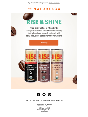 NatureBox - Have you tried our new RISE Brewing Oat Milk Latte?
