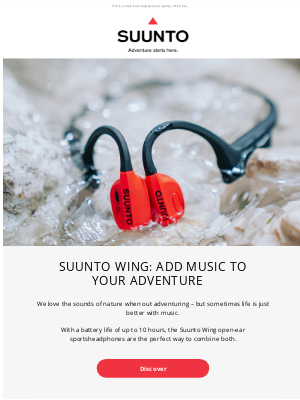 suunto - Suunto Wing: Add music to your adventure 🎶