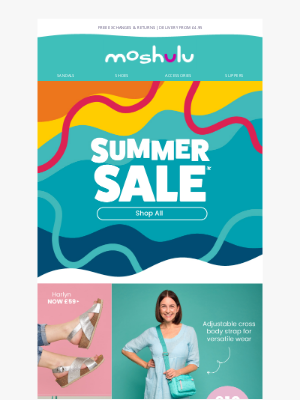 Summer Sale | Half Price Shoes & Accessories 💗