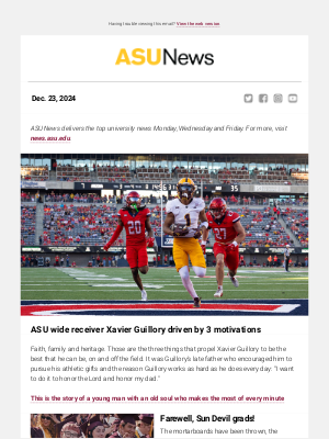 Arizona State University - Driven by faith, family, heritage