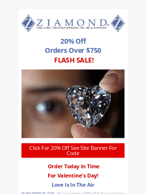 Ziamond - 💝 20% OFF FLASH SALE 💝