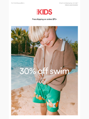 Cotton On & Co. - Jose, get 30% off play-proof swim 🤸☀️
