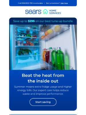Kmart - Beat the summer strain on your fridge