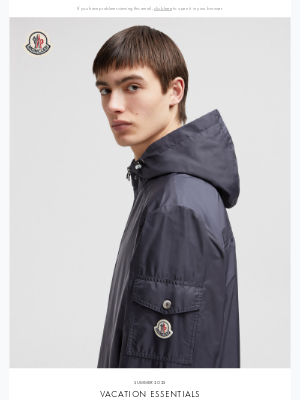 Moncler USA - Vacation essentials