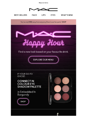 MAC Cosmetics - Inside: What your happy hour order says about you.