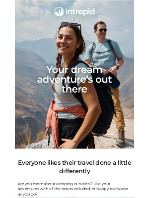 Intrepid Travel (India) - Travel your way: Premium, Comfort, Original or Basix?