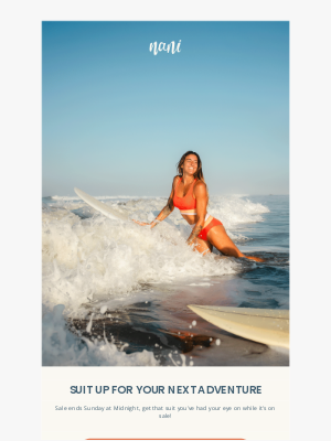 Nani Swimwear - Red, White & Up To 50% Off 🍓🌊