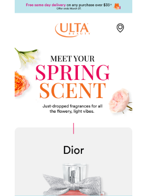 ULTA Beauty - Your spring scent is ready to meet you 💐