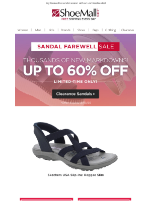 ShoeMall - Sandals that are cute AND on sale 👀