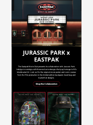 Eastpak - Jurassic Park x Eastpak